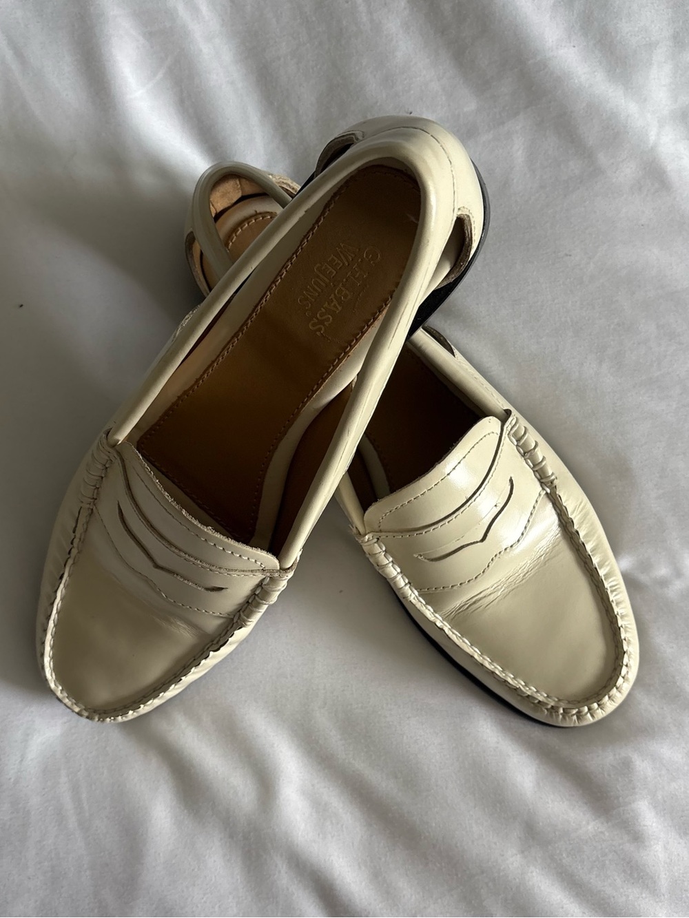 G.H. Bass Summer Whitney Weejuns loafers, Sz 7 - Picture 10 of 11